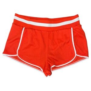 455. FREE PEOPLE Prep In Your Step Shorts in Orange NWOT $48